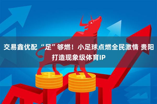 交易鑫优配 “足”够燃！小足球点燃全民激情 贵阳打造现象级体育IP
